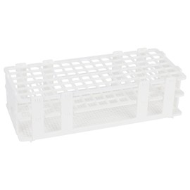 stonylab Test Tube Rack, 13 mm 90 Digit White Plastic Test Tube Rack Test Tube Holder Stand Rack Test Tube Rack, 3-Tier Design and Removable