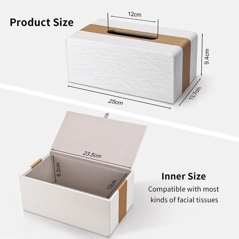 LADSTAG Cosmetic Tissues Box Tissue Box Tissue Box Tissue Box