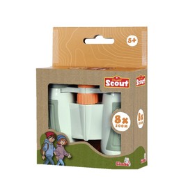 SIMBA Scout 109452671 Beginner's Binoculars 8x Magnification 11 cm with Cord for Ages 3 Years and Up
