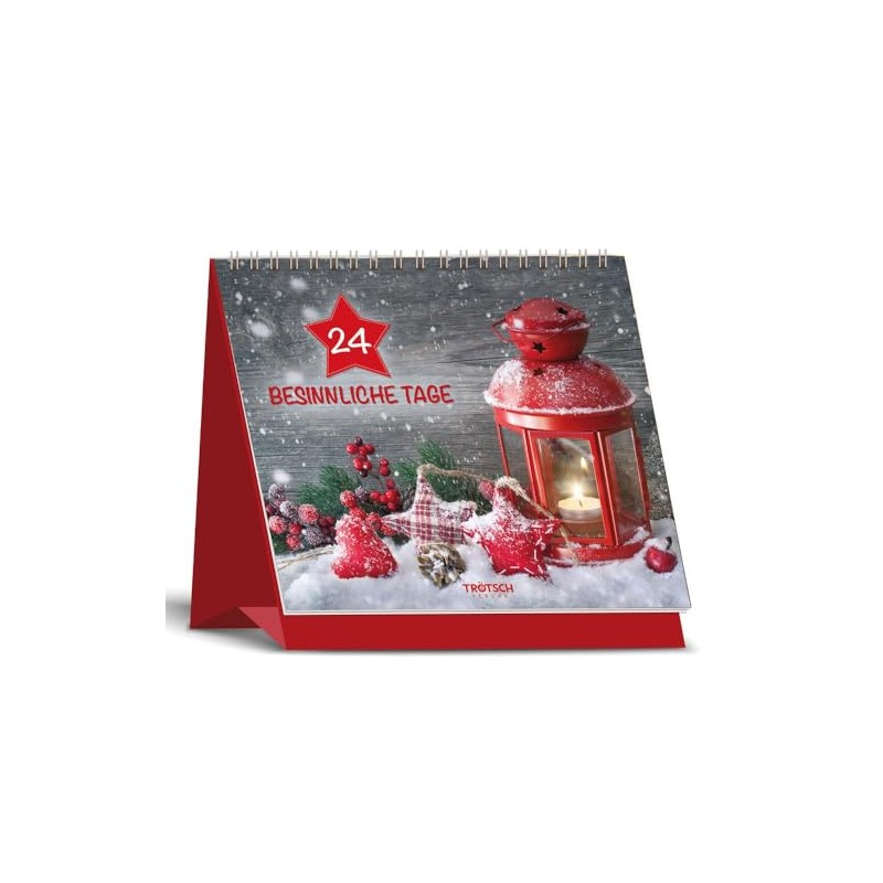 Trötsch Adventskalender 24 besinnliche Tage: Aufstell-Adventskalender