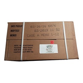MRE (Meals-Ready-To-Eat) Case -Inspection 03/2019 or Better-ACM MRE Case (Case A)