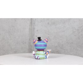 Furry Bones Whimsical Wonderland Cheshire Cat Alice Skeleton Figurine Furrybones