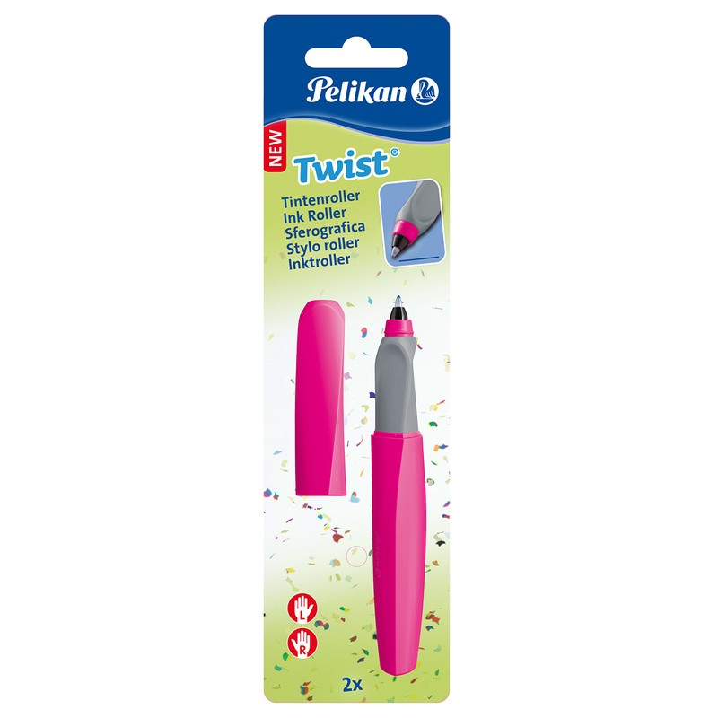 Pelikan Twist 923599 Rollerball Pen for Right-Handed and Left-Handed Users