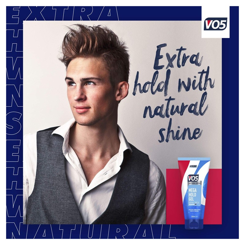 VO5 Mega Hold Hair Styling Gel 200ml