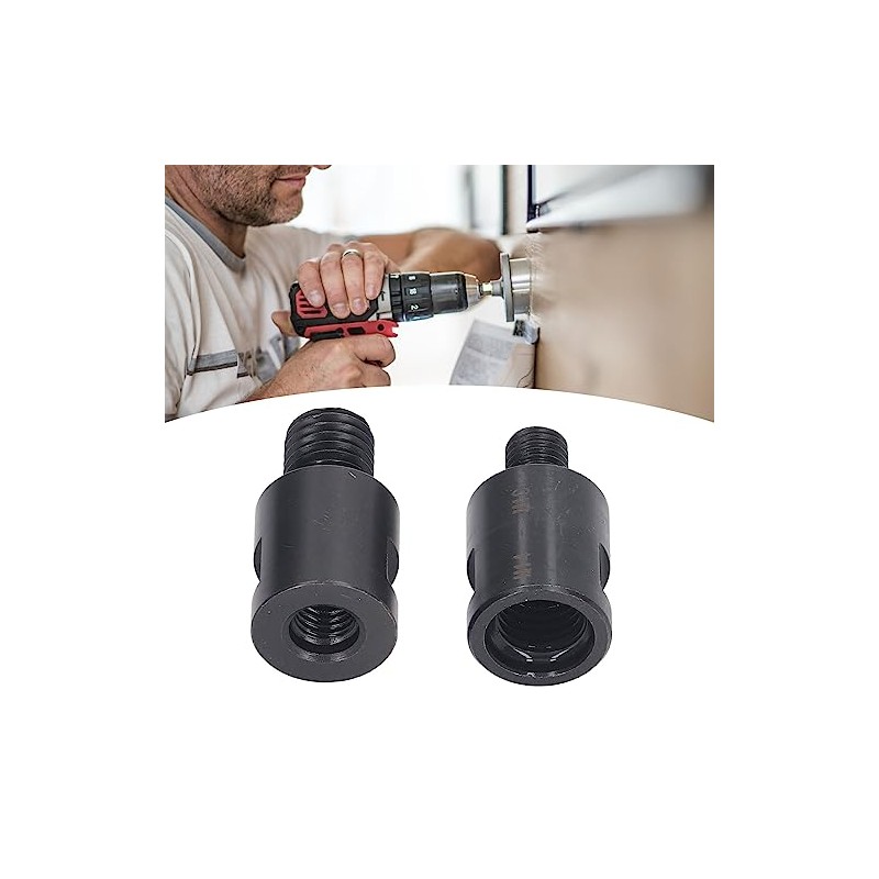 Core Drill Adapter Screw Thread Adapter 2-Piece Thread Converter, Adapts