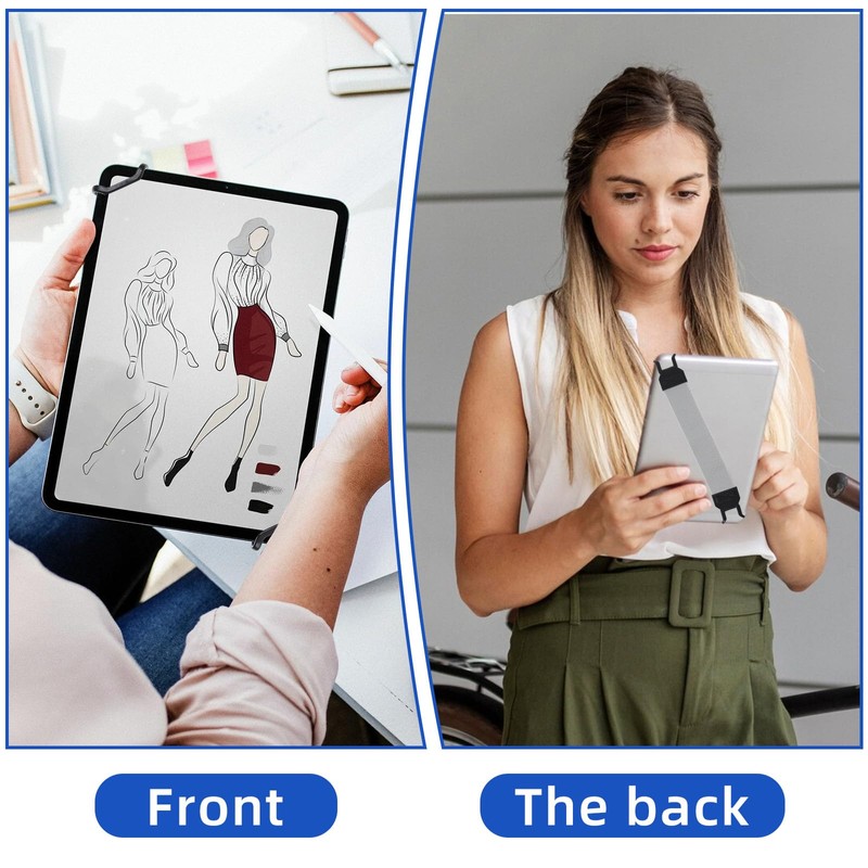 Ptwola Hand Strap Holder Universal Tablet Secure Grip Holder High