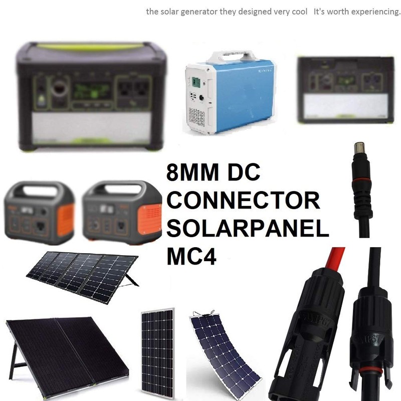 Solar ConnectorsTo DC7909, DC8020 Adapter Perfectly Solar Connector, Compatibility with