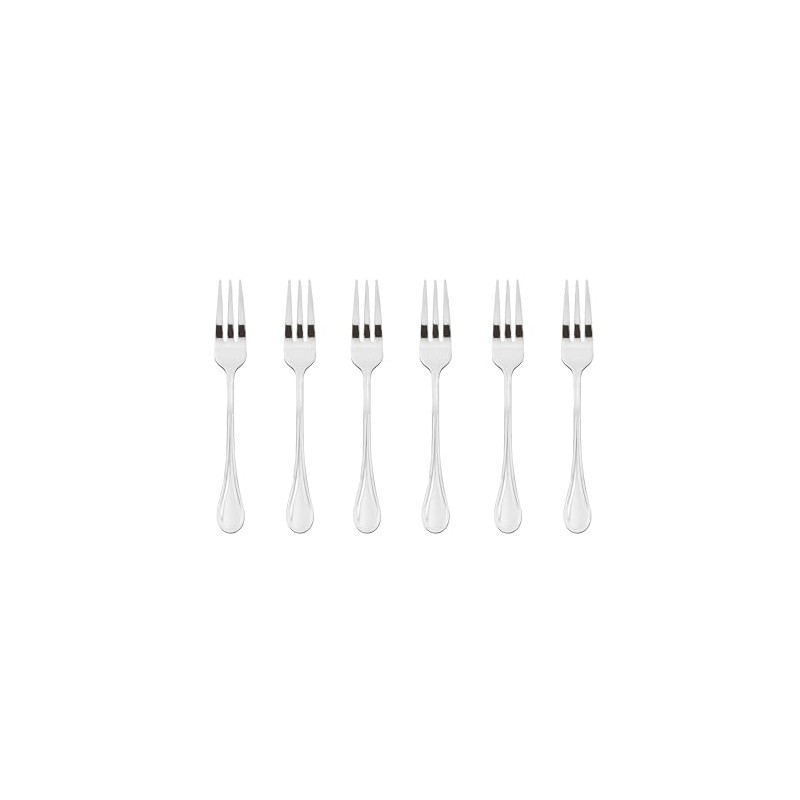 Sambonet Royal 52563A55 Dessert Forks Set, One-Piece Dessert Forks Made
