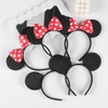 Swinnet 20 Pack Mouse Ears Headband for Birthday Party Supplies