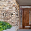 5" Stainless Steel Floating House Number, Metal Modern House Numbers,
