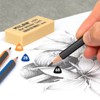 MILAN Box of 12 graphite pencils 4B triangular pencils