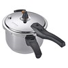 VITASUNHOW Stainless Steel Pressure Cooker with Steamer Basket, Faster Cooking