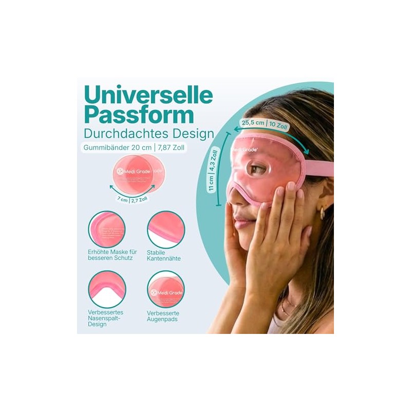 Medi Grade Gel Eye Mask Pink