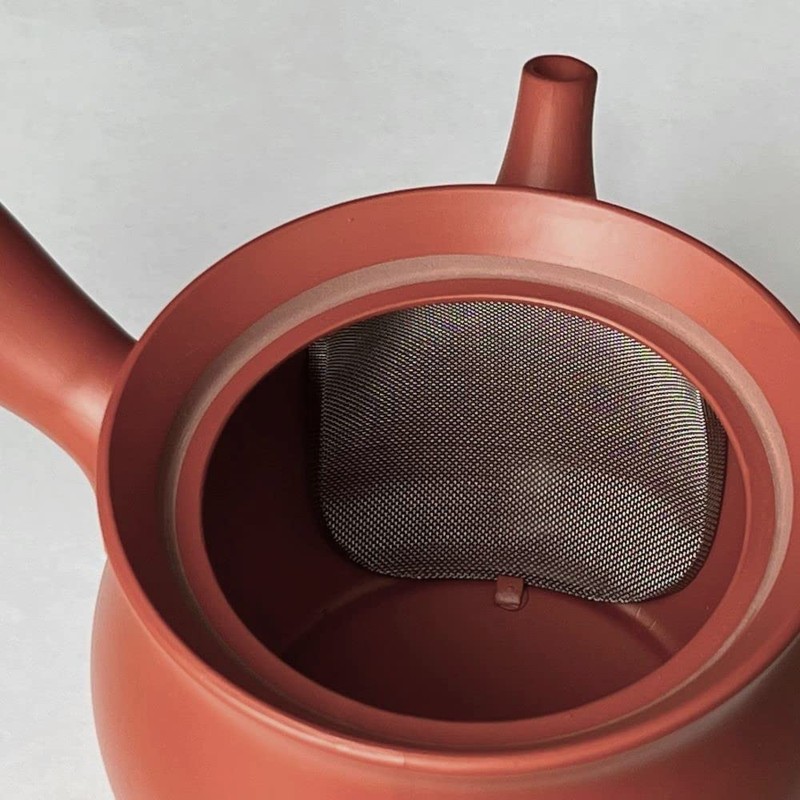 Chubu Baked Oversized 急須 855 m Vermillion Mud CC