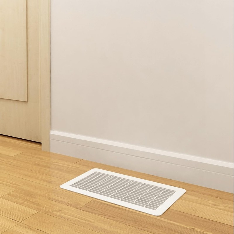 Imperial RG1252 Heavy Gauge Floor Return Air Grille, 8 x