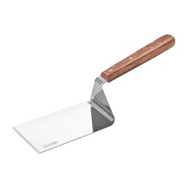 Triangle Plancha spatula, walnut wood, 12 cm / 4.7"