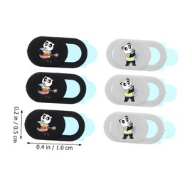 Mikikit 18 Pcs Camera Cover Lapdesk Cell Phone Camera Cover Notebook Tablet Webcam Cover Slide Blocker Webcam Cover Slider Privacy Security Camera Slider Webcam Cover Slide for Desktop PC