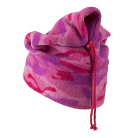 MG Camo Fleece Adjustable Hat - Pink OSFM