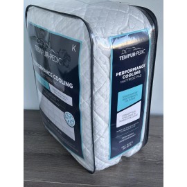 Tempur-Pedic Mattress Pad Performance Cooling Size: KING NEW!