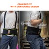 Ergodyne ProFlex 1650 Back Support Belt, 7.5" Elastic, Adjustable, Removeable