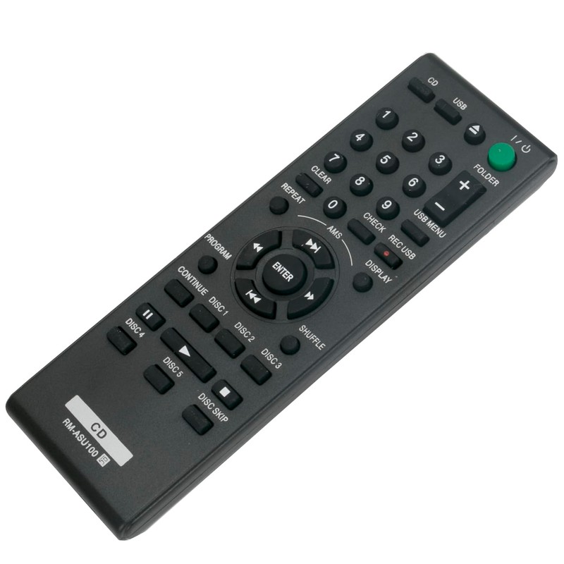 PERFASCIN RM-ASU100 Replaced Remote Control fit for Sony Compact Disc