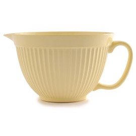 Norpro Melamine 1017 Grip-EZ Mixing Bowl, 4 quart, Yellow, 3.8 liters