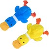 AIMETING No Stuffing Squeaky Dog Toys, Tough Dog Chew Toys,