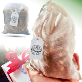 Nova Era Tea Natural Handmade Bath Tea | Aromatherapy, Natural Ingredients | Himalayan Salt, Essential Oils, Herbs - Skin Care, Relaxation, Spa Bath (Energy)