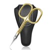 Diesisa Eyebrow Scissors, Cuticle Scissors, Extra Fine, Multi-functional Beauty Scissors,