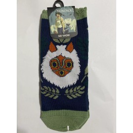 Studio Ghibli Bioworld Princess Mononoke Mask Studio Ghibli Socks Womens Shoe Size 9-11 NWT