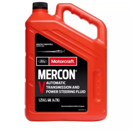 Motorcraft Pack of 4 Motorcraft 5 Gallon total Mercon V ATF Automatic Transmission Fluid