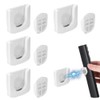 mizikuu Pack of 4 Magnetic Holder, Remote Control Holder, Wall
