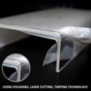LAINIUTE Acrylic Display Risers, U Shape Transparent Display Stand, Lightweight
