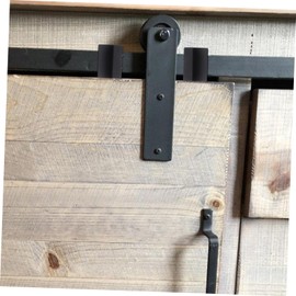 WOONEKY Barn Door Stopper for Track 2pcs Aluminum Alloy Limiter Door Bumper Easy Installation