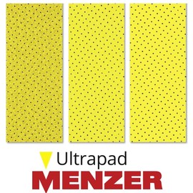 MENZER Ultrapad Sanding Discs 225 mm for Drywall Sanders White Corundum (Pack of 25) K60