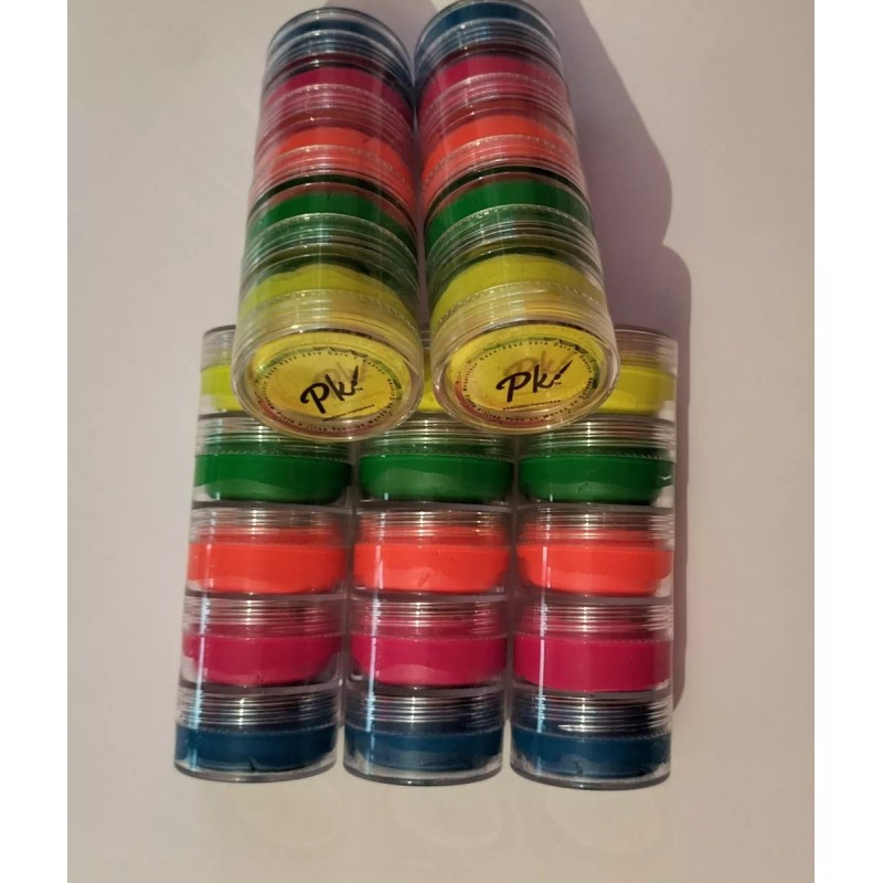 Pk Maquillaje De Fantasía Torre Neón 5 Colores