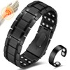 Cigmag Magnetic Bracelets for Men Titanium Steel Bracelet with Adjustable