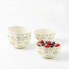 Seyont 4 Pack 11.8oz Cereal Bowls - 4.7 Inch Ceramic