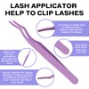 DIY Lash Extension Kit Lash Clusters Thin Band Matte Black