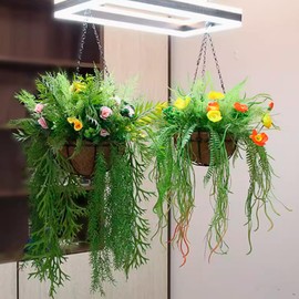 Siutaga 3 Pieces 15.7 inch Black Hanging Basket Chain with Hooks Flower Plant Pot Replacement Chain Hanger for Bird Feeders, Flower Pots, Lanterns, Wind Chimes, Billboard, Wall-Mounted