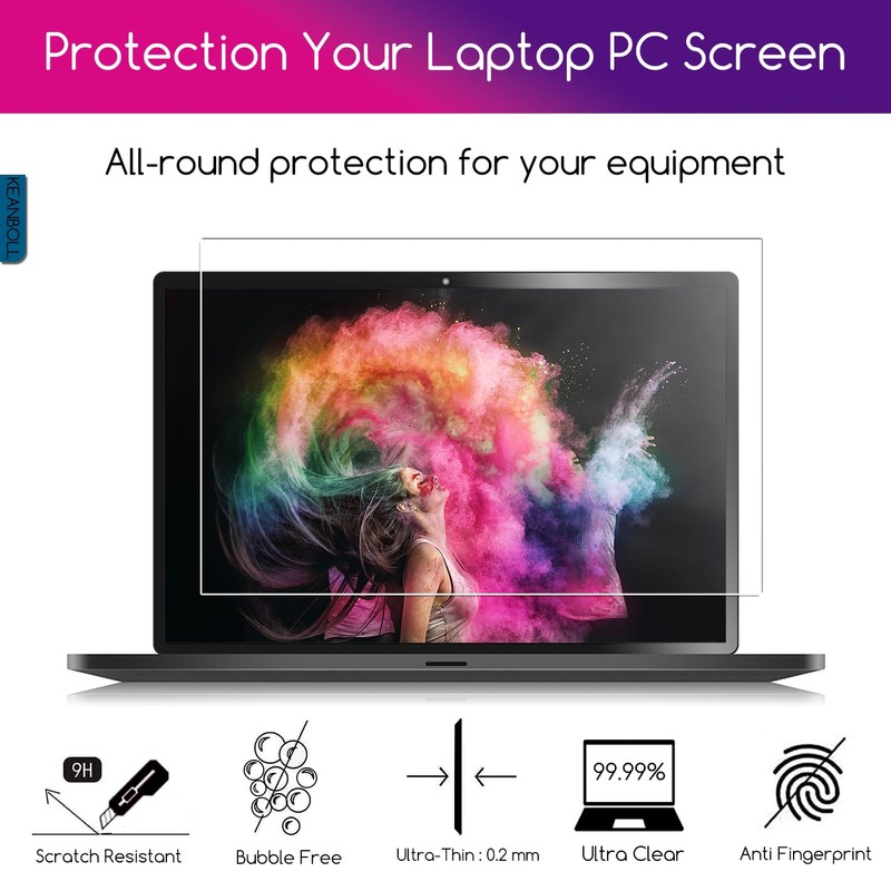 2-Pack Tempered Glass Screen Protector for 2025 New ASUS Zenbook