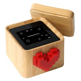 Lovebox Black & White | Love Note Messenger | Meaningful for Mom, Dad, Wife, Husband, Grandma, Grandpa, Kids, Couple Gift, Long Distance Relationship Gift