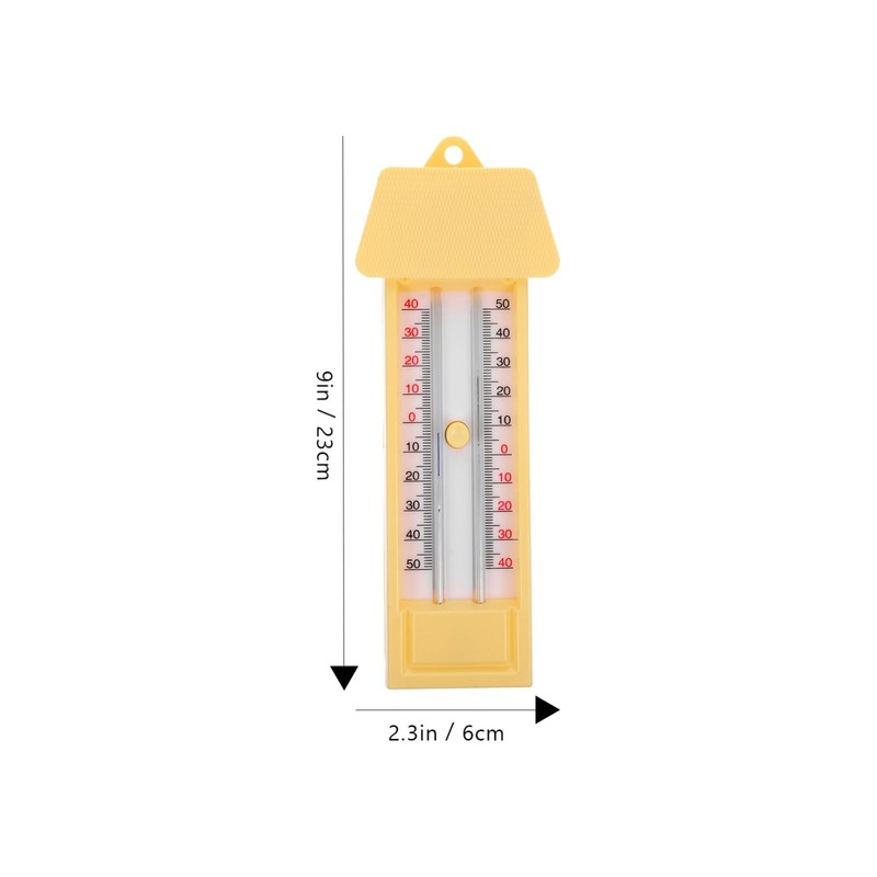 LABRIMP Useful Greenhouse Thermometer Maximum and Minimum Thermometer for Accurate