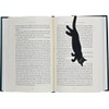 Curious Cat 'Hanging' Metal Bookmark (Book Hugger series)