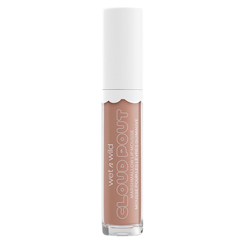 wet n wild Lip Cream Cloud Pout w/Marshmallow, Light Brown