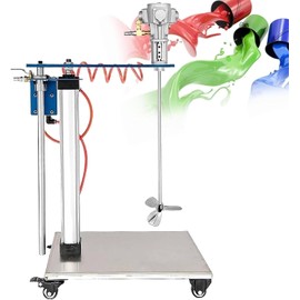 Máquina mezcladora de pintura neumática automática, agitador de aire, herramienta de agitación for mezcla de tinte e hidrosol for una consistencia suave