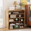 Garden 4 you Shoe Rack Organizer, 5-Tier Wood Cubby Shoe