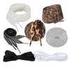 HUUiWAA 7 Pairs Leopard Print Shoelaces for Sneakers Skate Shoes