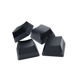 Razer Phantom Tastenkappen-Set - Hintergrundbeleuchtungskompatibel Tasten für Razer Tastaturen (für Switches mit kreuzförmiger Achse, ABS-Material, 128 Keycaps) DE-Tasten | Schwarz