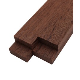 Wenge Lumber Board - 3/4" x 2" (4 Pcs) - 3/4" x 2" x 48"